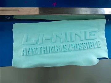 embossed t shirt